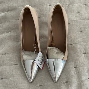 Zara cap-toe heels